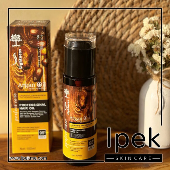 روغن آرگان لایتنس 95 درصد 100 میل  Lightness Argan Oil - Image 3