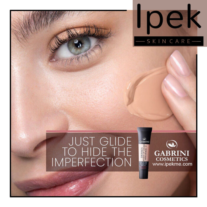 کرم پودر درما گابرینی Derma Make-Up Cover Porcelain Make-Up 24H Matte SPF15 - Image 2