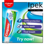 خمیر دندان کلگیت سری Original Mint مدل Triple Action حجم 100 میلی لیتر - Image 2