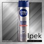 اسپری دئودورانت مردانه سیلور نیوا 48 ساعته  NIVEA MEN Silver Protect